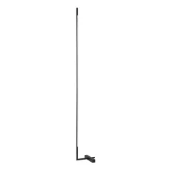 LED-lattiavalaisin Amalfi XL, musta Korkeus 180 cm metallia Himmennin Himmennin