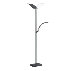 LED-lattiavalaisin Andy, 3-valo, antrasiitti, CCT, himmennin