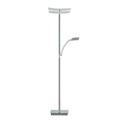LED-lattiavalaisin Andy, 3-valo, matta nikkeli, CCT, himmennin
