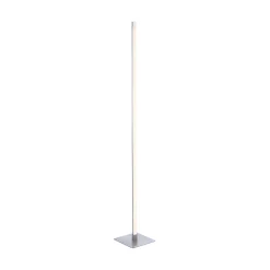 LED-lattiavalaisin Bella, suora, neliskanttinen jalusta, terästä
