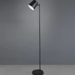 LED-lattiavalaisin Blake, akku, himmennys, musta