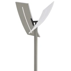 LED-lattiavalaisin Evolo CCT, taupe