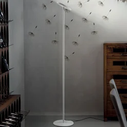 LED-lattiavalaisin Joshua valkoisena