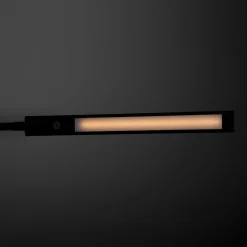 LED-lattiavalaisin MAULpirro, musta, 126 cm, himmennettävä