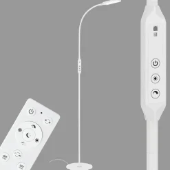 LED-lattiavalaisin Office Remote, kaukosäädin, valkoinen