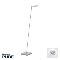 LED-lattiavalaisin PURE Mira, timantti, kaukosäädin, CCT