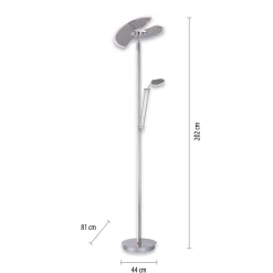 LED-lattiavalaisin PURE Mutil, diamond, lukulamppu, CCT