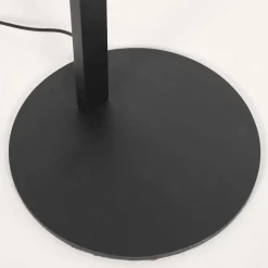 LED-lattiavalaisin Ringlux, musta, metalli, säädettävä