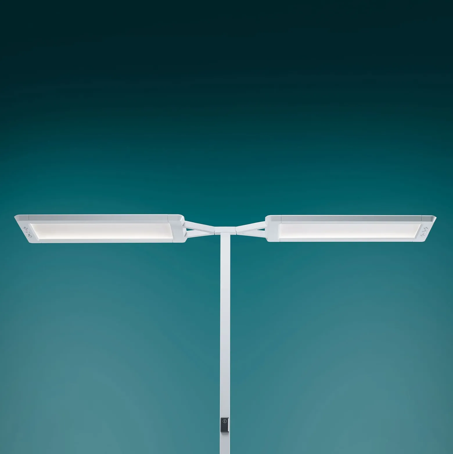 LED-lattiavalaisin Yara.double VTL, LTX, hopea