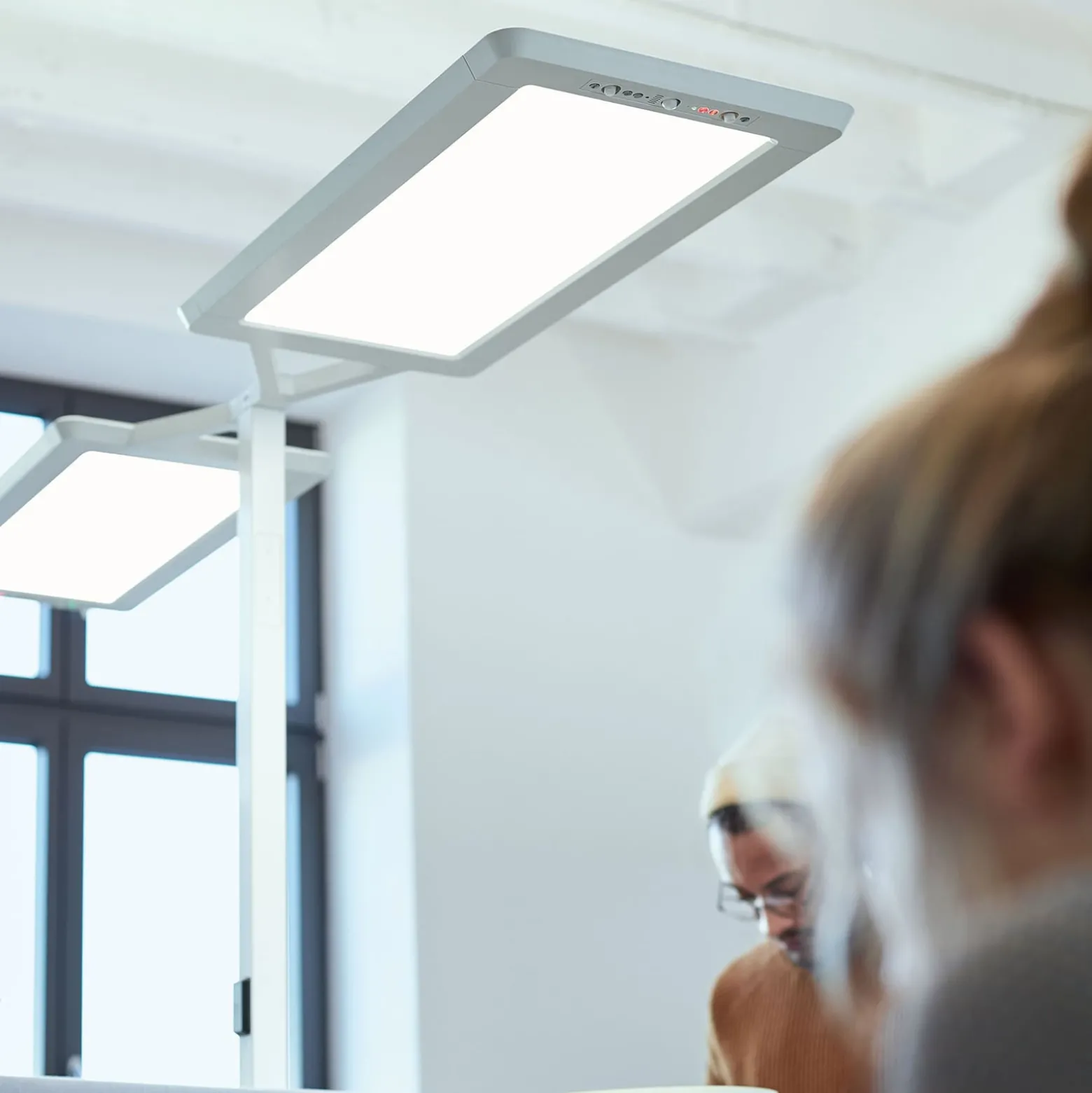 LED-lattiavalaisin Yara.double VTL, LTX, hopea