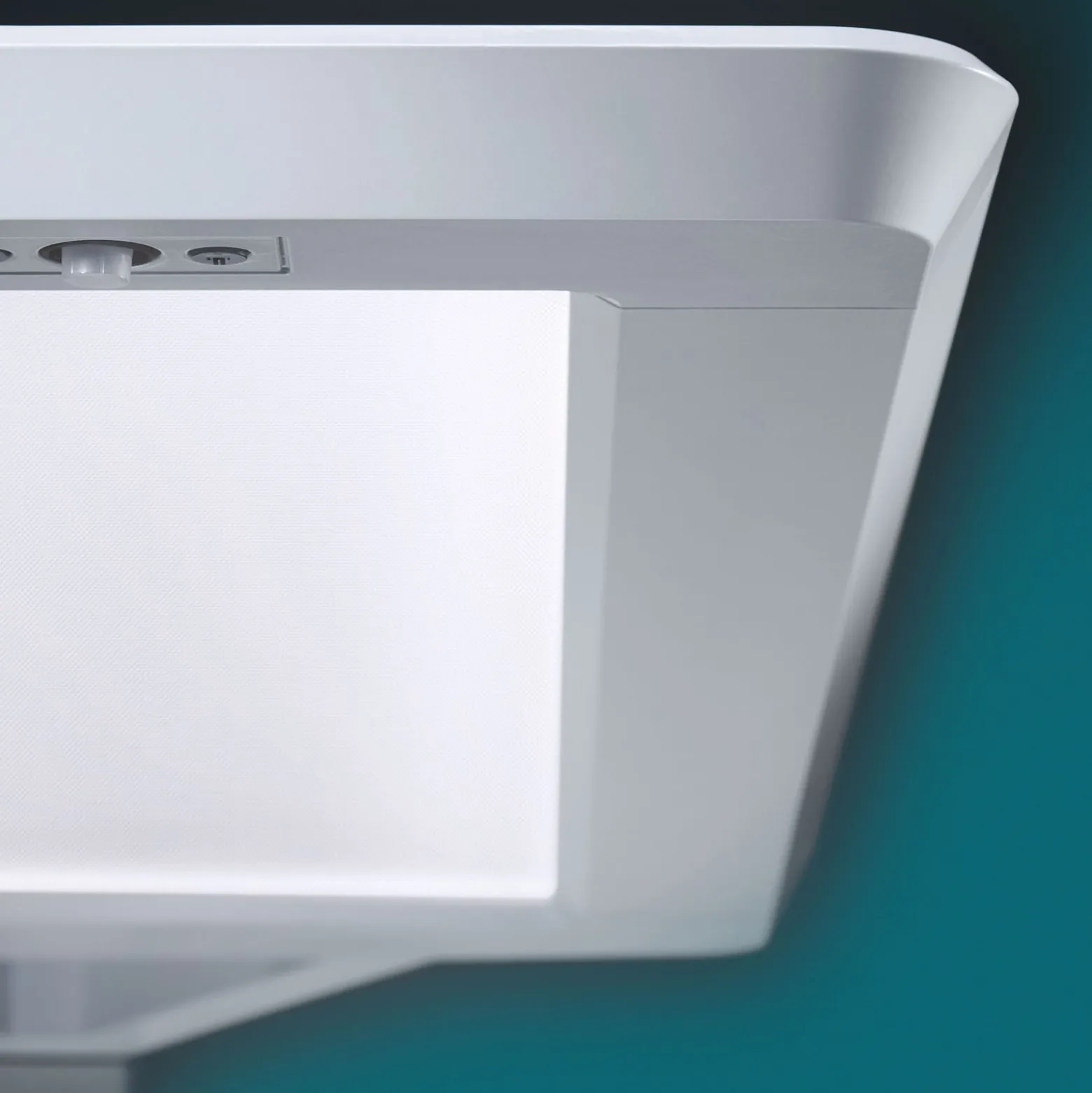 LED-lattiavalaisin Yara.single 4000K LTX, hopea