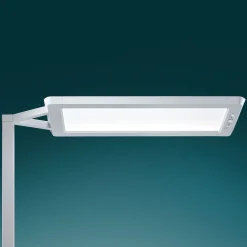 LED-lattiavalaisin Yara.single 4000K PIR, hopea
