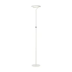LED-lattiavalo Celeste, valkoinen, korkeus 174 cm, metalli
