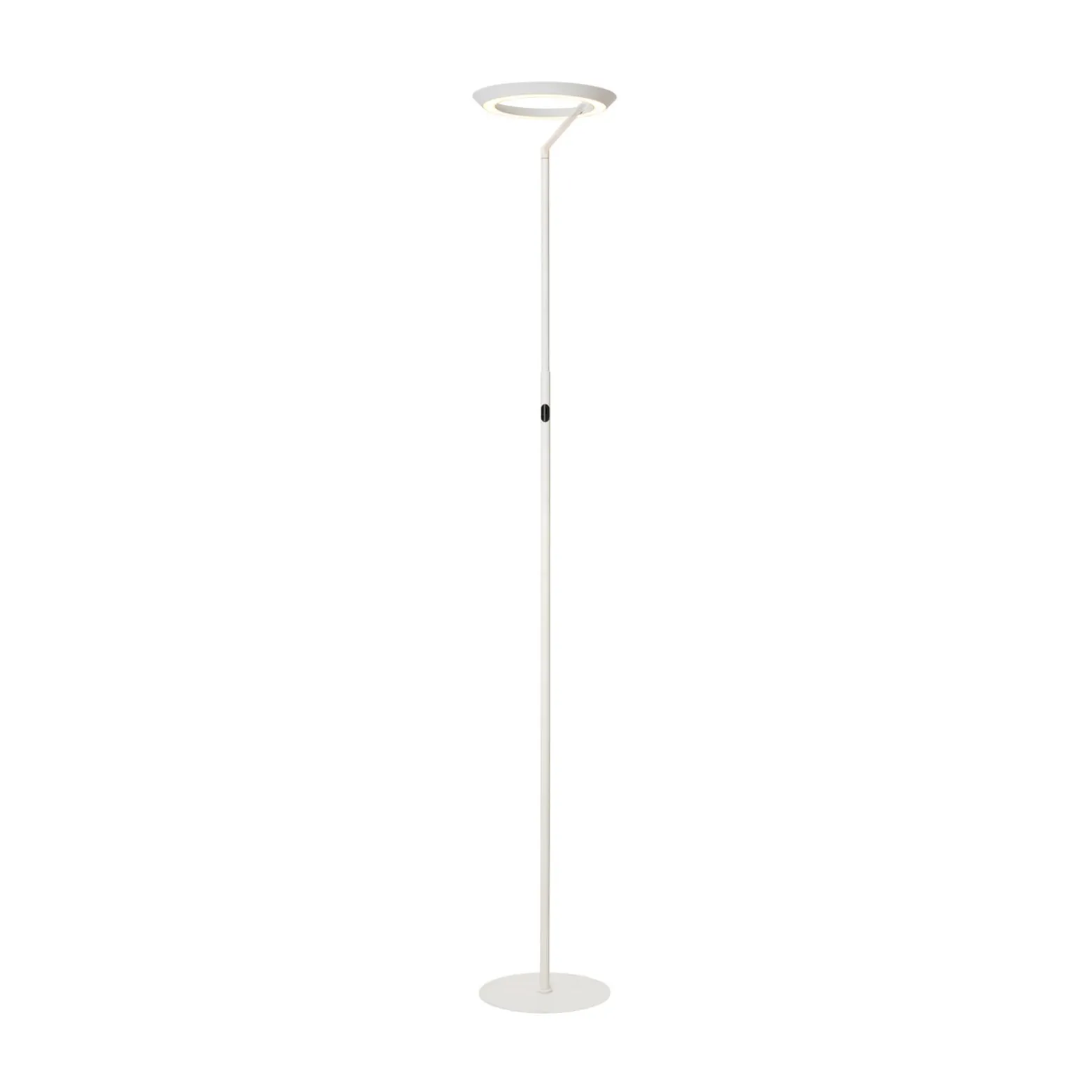 LED-lattiavalo Celeste, valkoinen, korkeus 174 cm, metalli