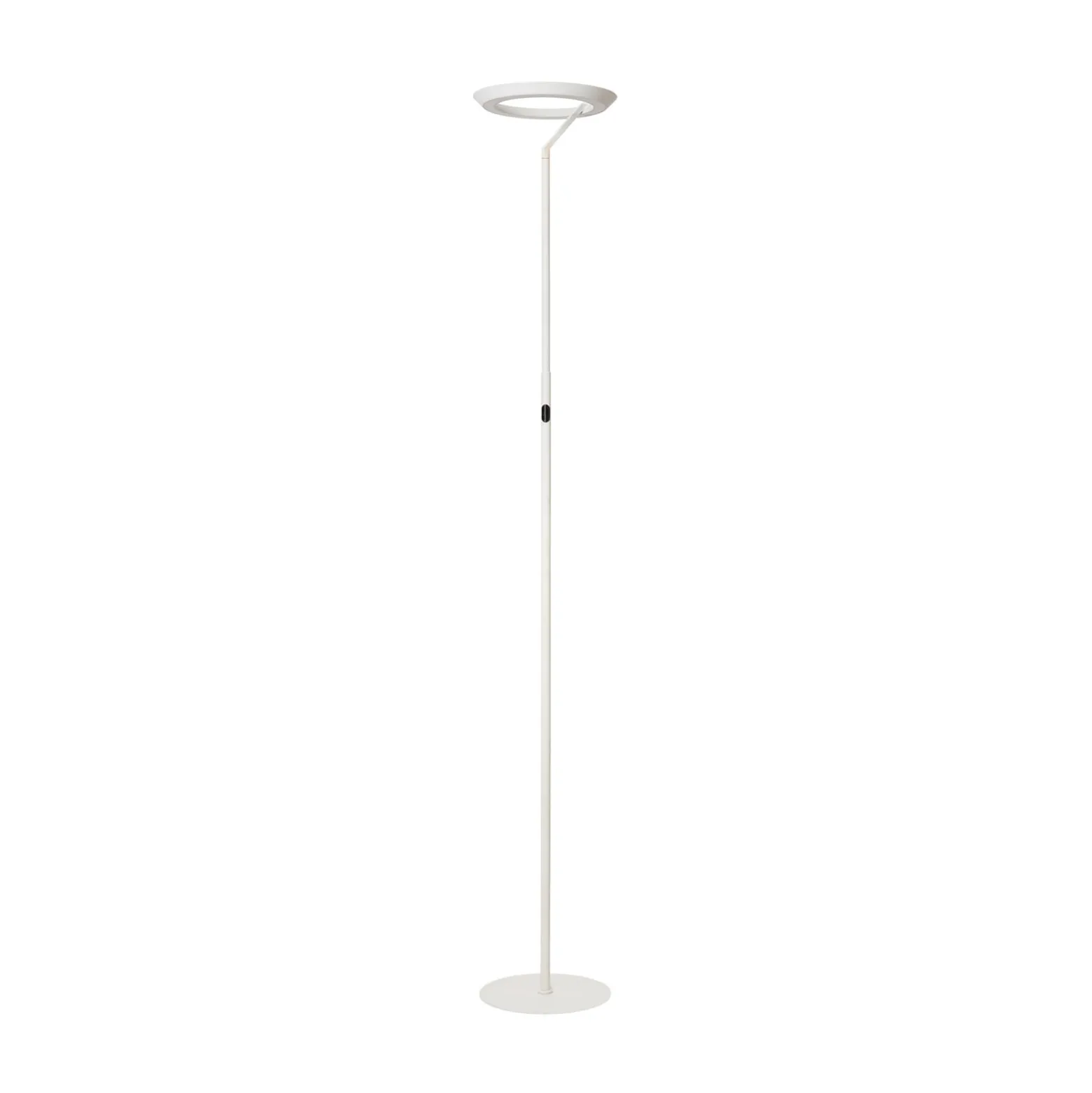LED-lattiavalo Celeste, valkoinen, korkeus 174 cm, metalli