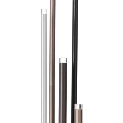 LED-lattiavalo Cembalo 5 lamppua jalkahimmennin