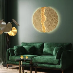 LED-lattiavalo Controversia, kulltainen varjostin