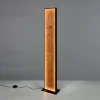 LED-lattiavalo Kalea, korkeus 120 cm, puunvärinen, puu