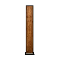 LED-lattiavalo Kalea, korkeus 120 cm, puunvärinen, puu