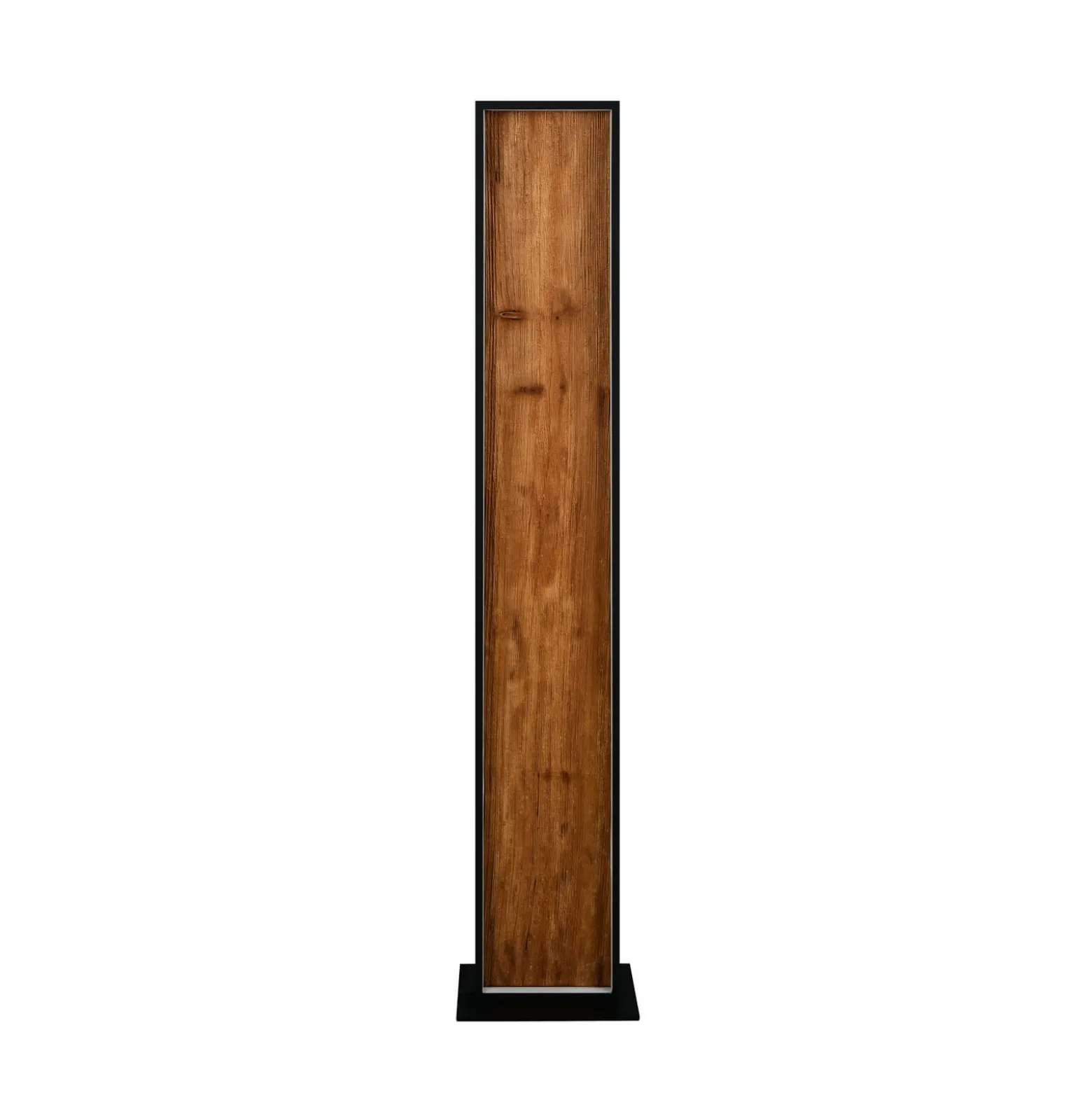 LED-lattiavalo Kalea, korkeus 120 cm, puunvärinen, puu