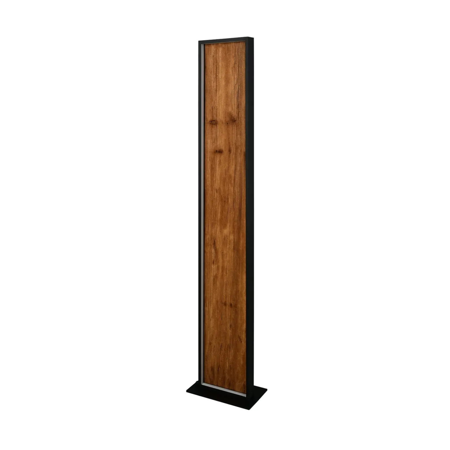 LED-lattiavalo Kalea, korkeus 120 cm, puunvärinen, puu