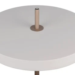 LED-lattiavalo Keaton, vaaleanharmaa, korkeus 138 cm, metalli, CCT