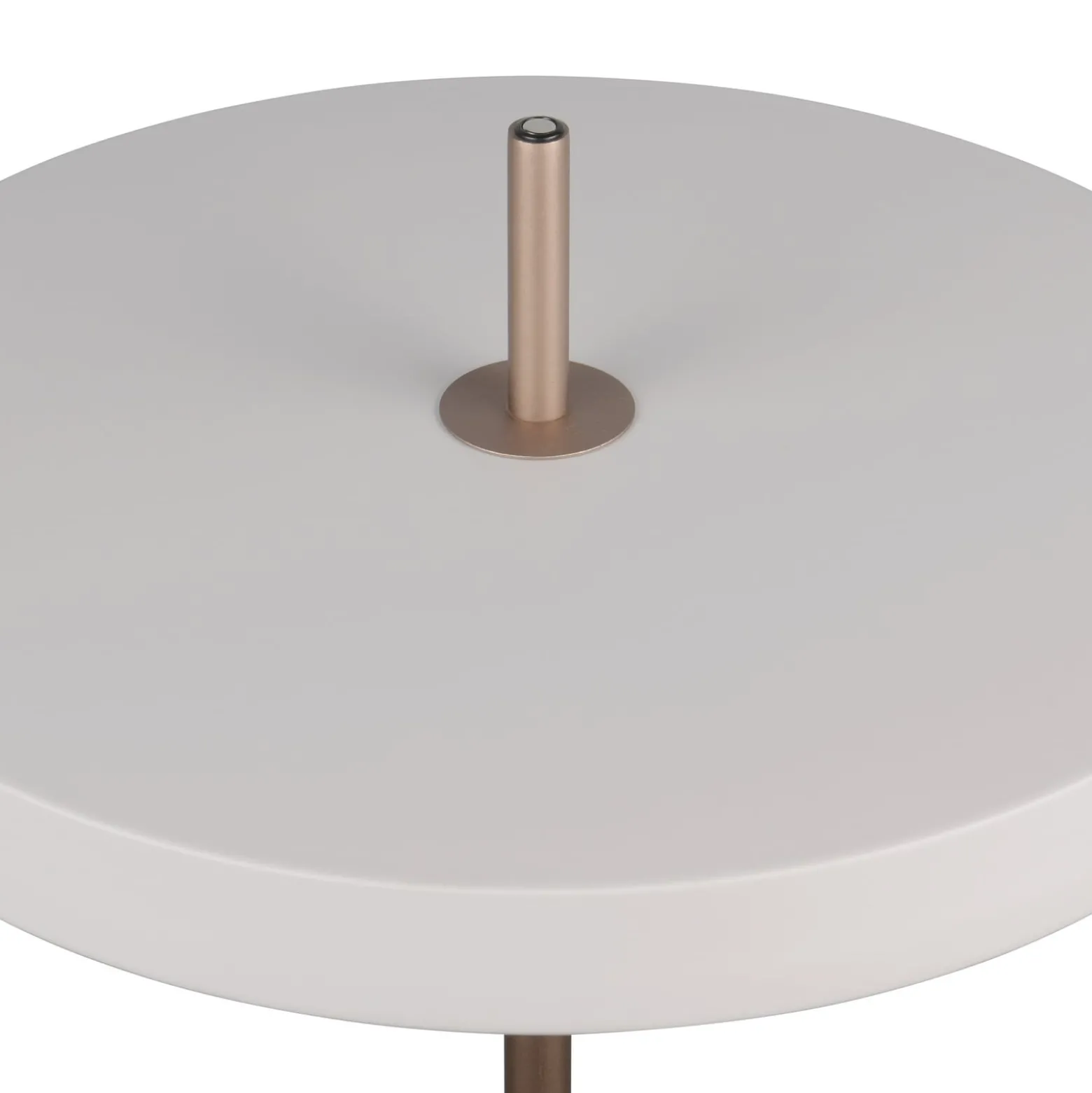 LED-lattiavalo Keaton, vaaleanharmaa, korkeus 138 cm, metalli, CCT
