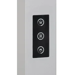 LED-lattiavalo MAULsirius, hopea, CCT, himmennettävä, jalusta