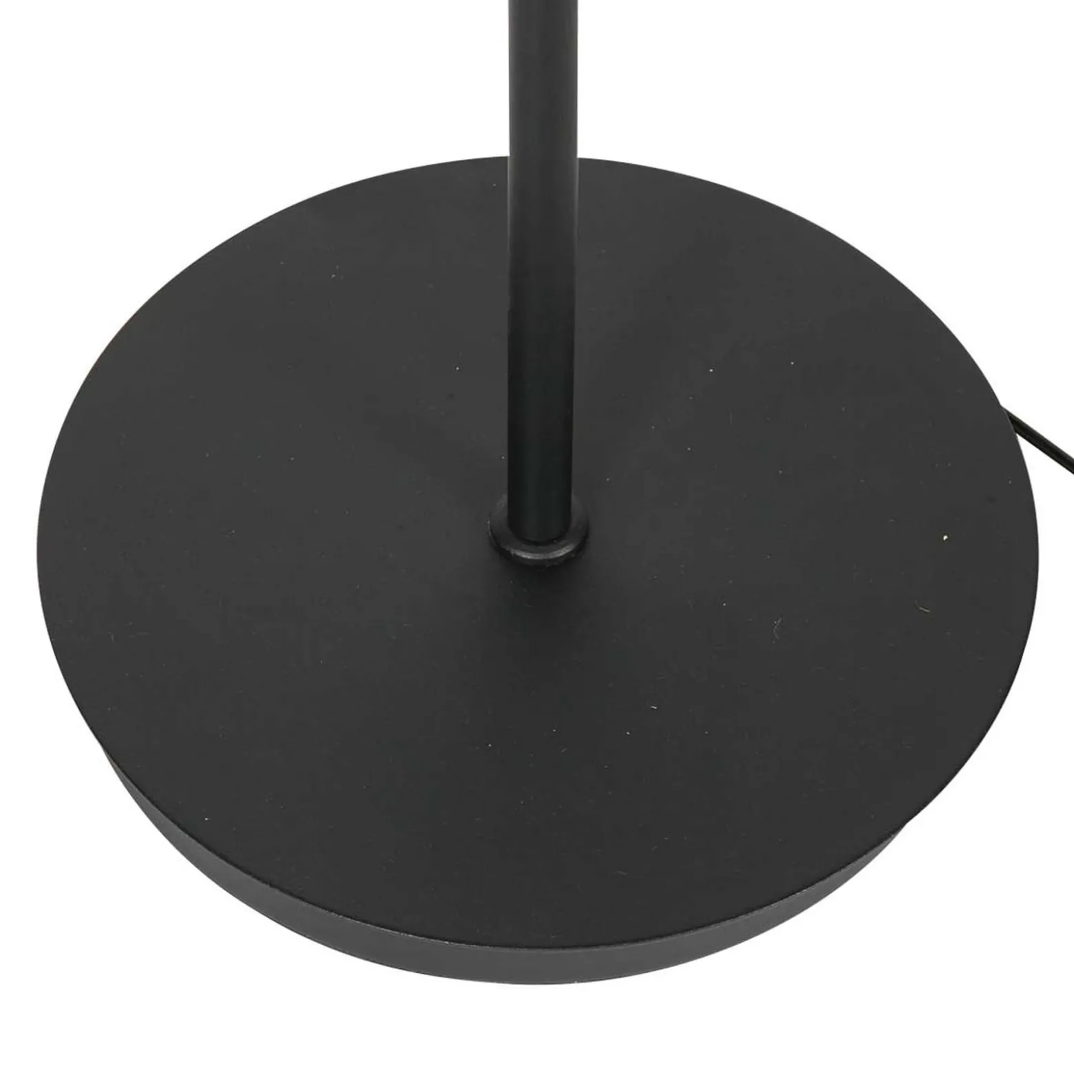 LED-lattiavalo Mykty, musta, korkeus 170 cm, metalli 2-lamppuinen CCT