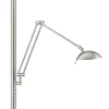 LED-lattiavalo Nola, matta nikkeli
