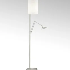LED-lattiavalo Nola, matta nikkeli