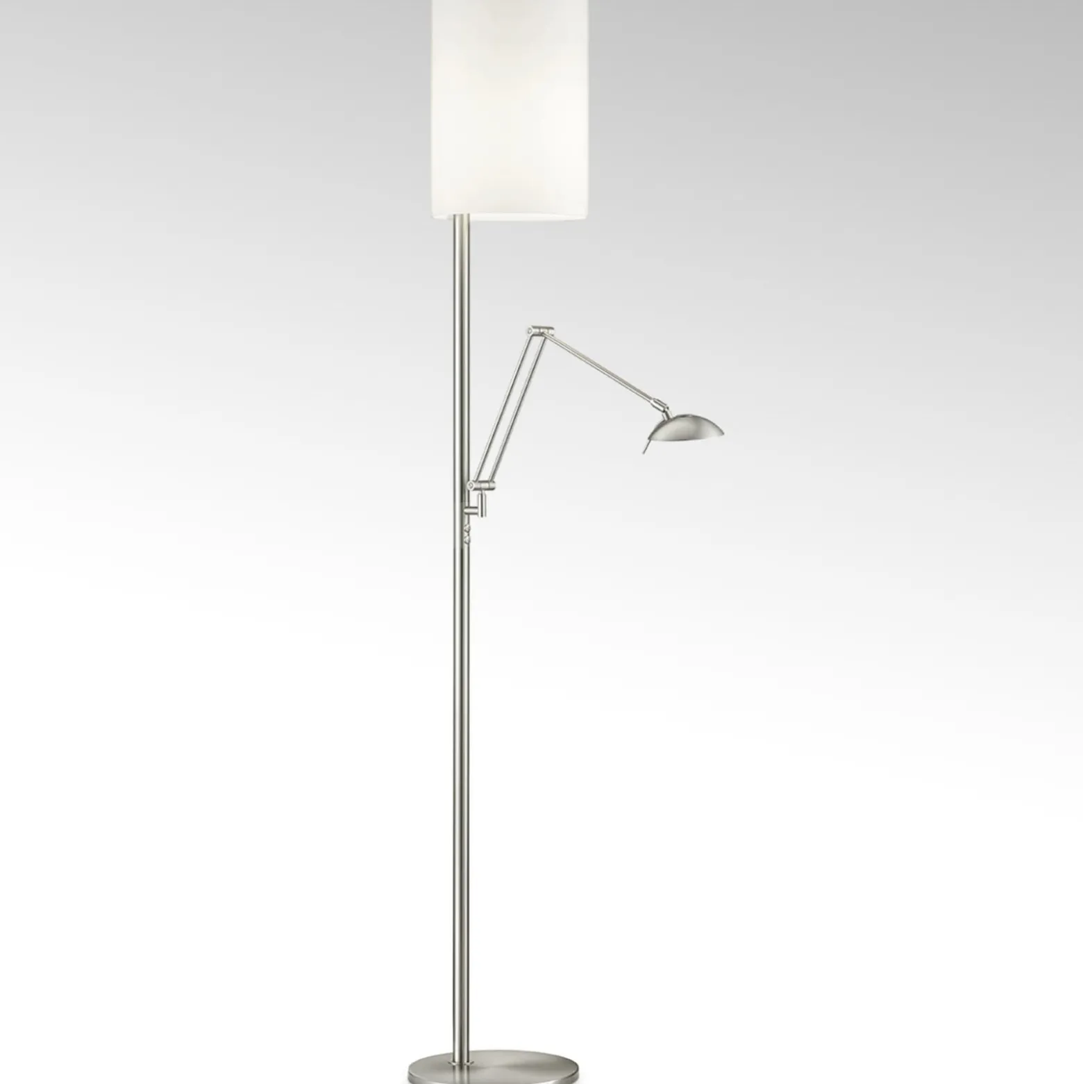 LED-lattiavalo Nola, matta nikkeli