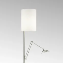 LED-lattiavalo Nola, matta nikkeli