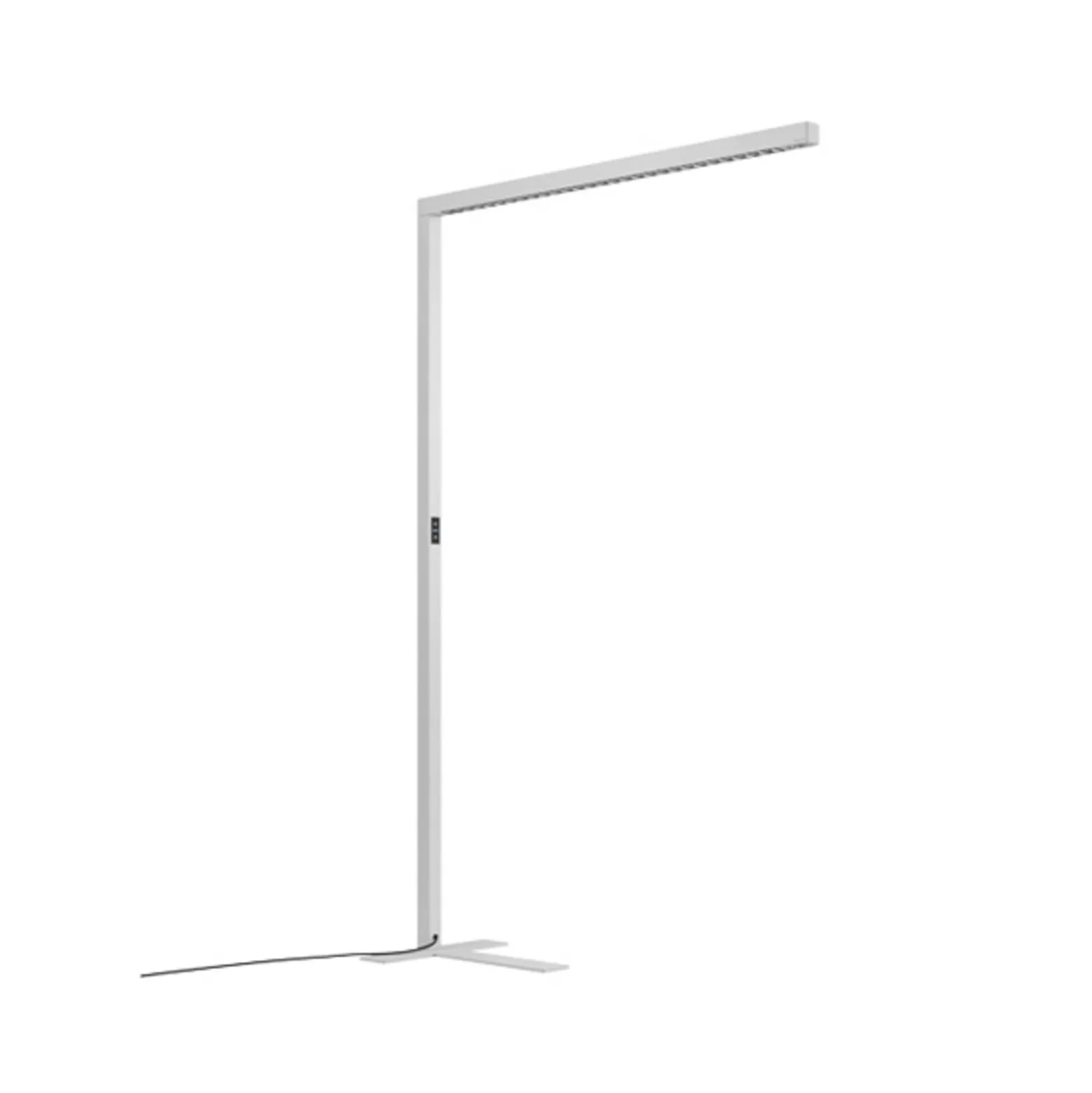 LED-lattiavalo Straight.single, hopea, 4000 K, älykäs, anturi