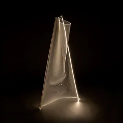 LED-lattiavalo Velos, ruusukulta, orgaaninen muoto