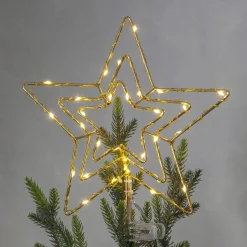 LED-latvatähti Topsy, 3D-tähti, paristokäyttöinen