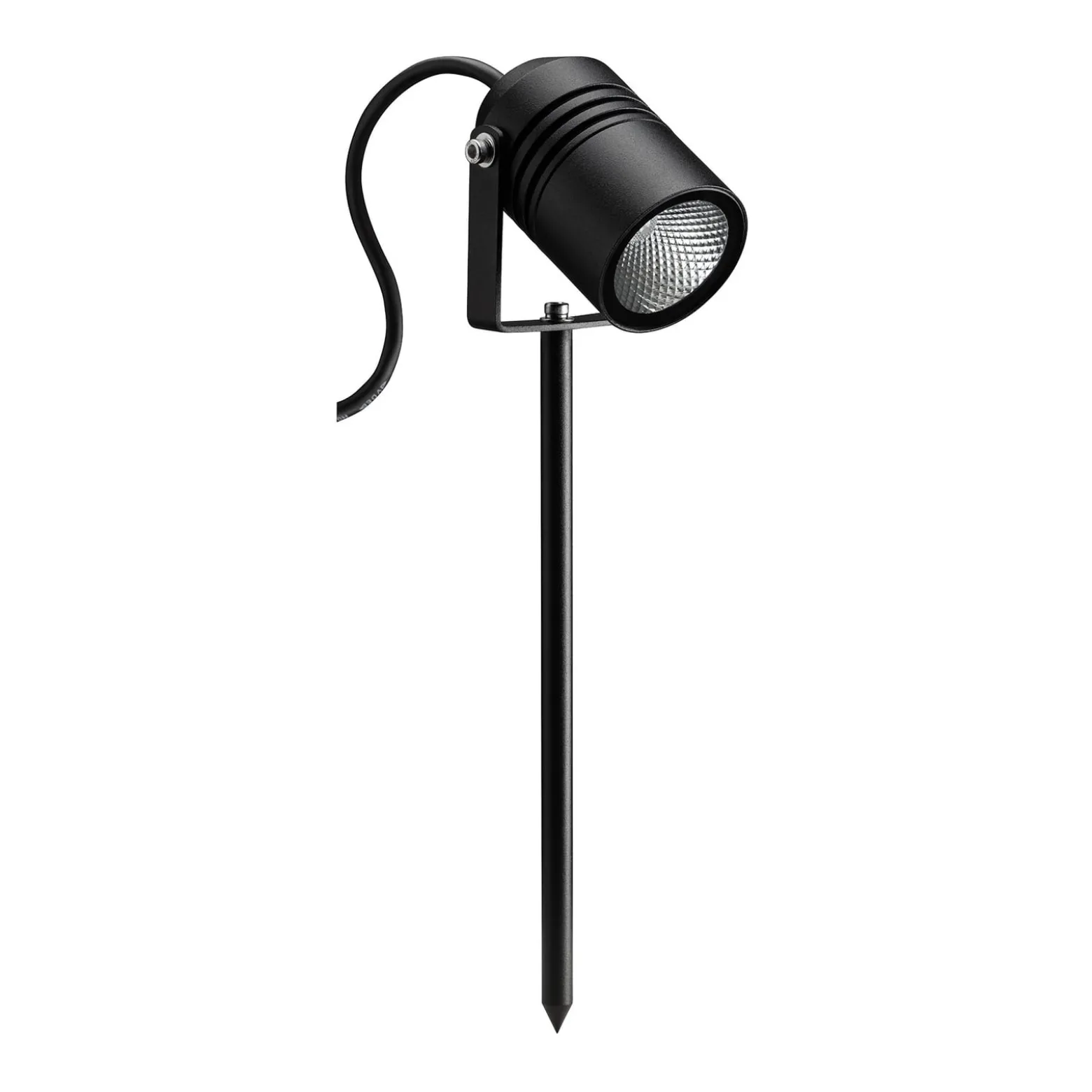 LED-maapiikkikohdevalo 5018, musta, IP65