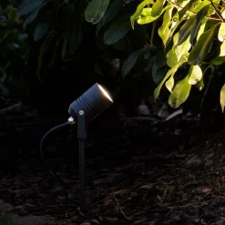 LED-maapiikkikohdevalo 5018, musta, IP65