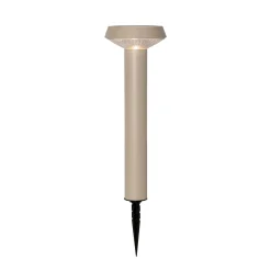 LED-maapiikkivalaisin Casa, beige, korkeus 45 cm