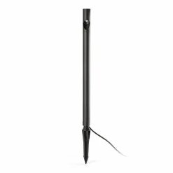 LED-maapiikkivalaisin Kehys, musta, alumiinia, korkeus 60 cm