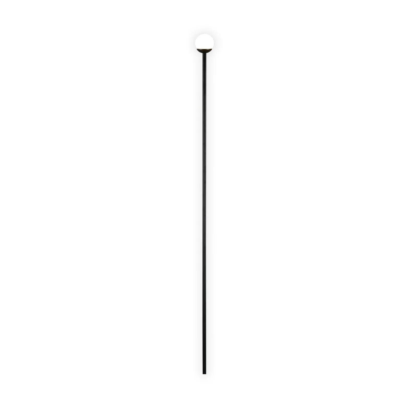 LED-maapiikkivalaisin SCOOP, musta, 3-lamppuinen, IP44, pistoke