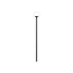 LED-maapiikkivalaisin SCOOP, musta, 3-lamppuinen, IP44, pistoke