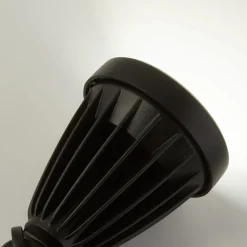 LED-maapiikkivalaisin Spikey, musta, metalli, 25 cm, IP54