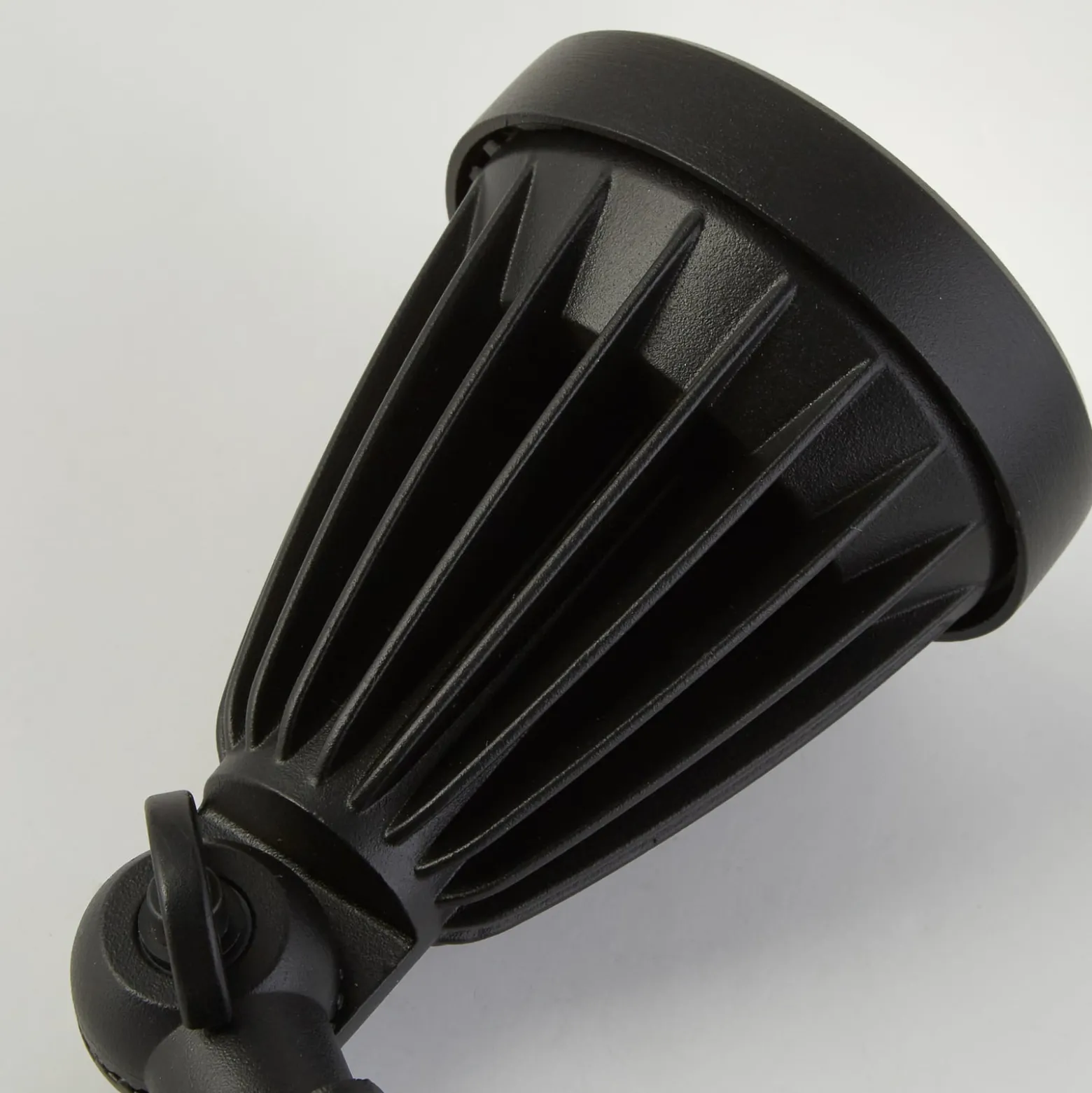 LED-maapiikkivalaisin Spikey, musta, metalli, 25 cm, IP54