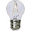 LED-miniglobe-lamppu E27 G45 2W 2 700 K filament