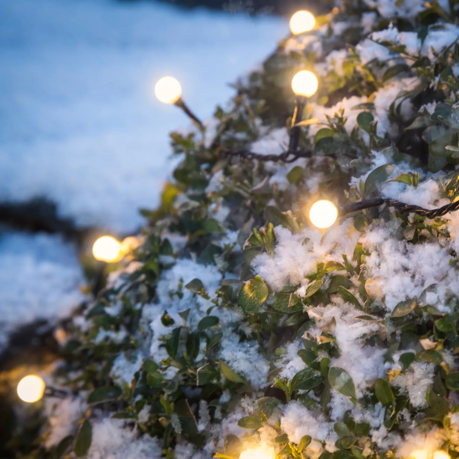 LED mini keijuvalot ulkotiloihin 80fl. lämmin valkoinen