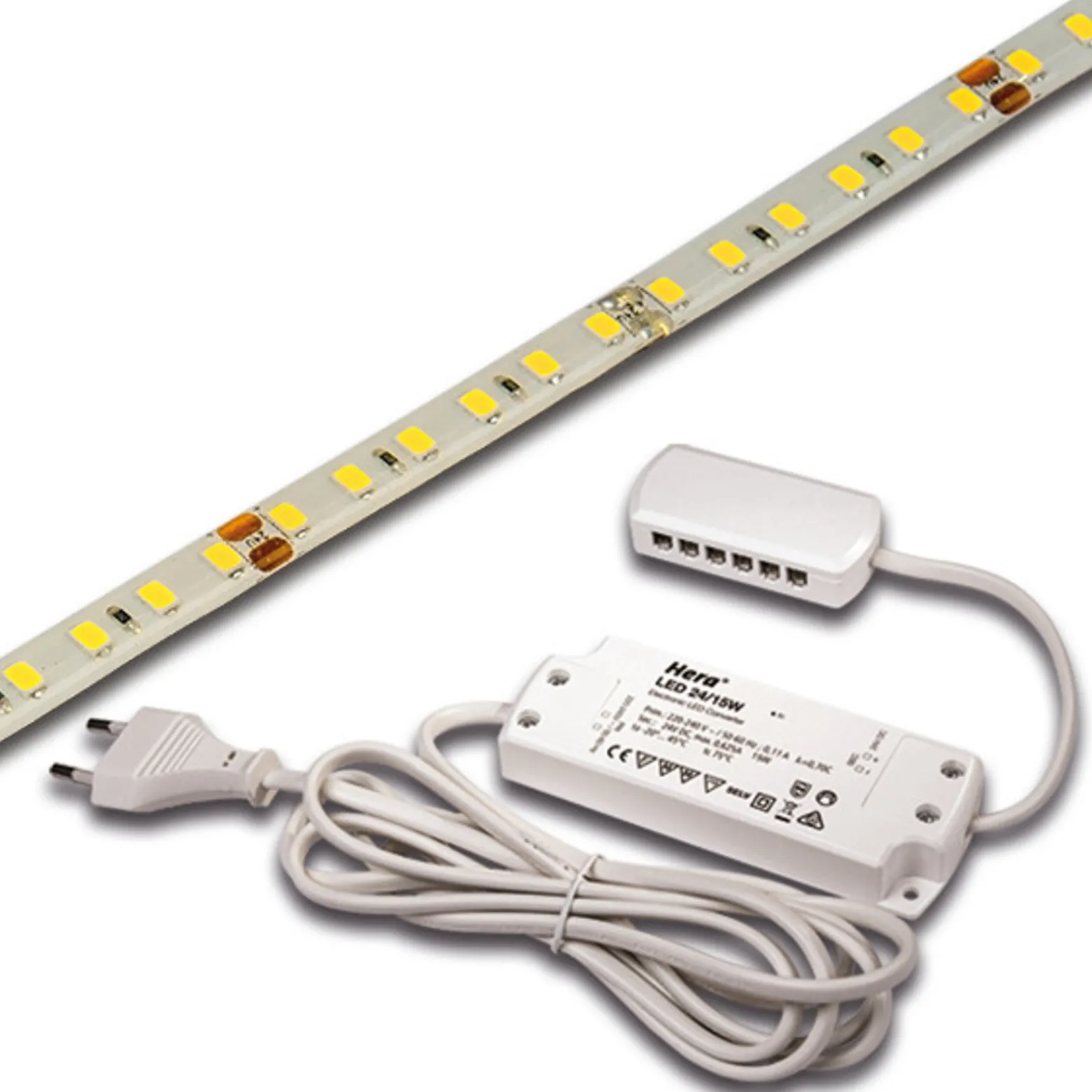 LED-nauha Basic-Tape S, IP54, 2700K, pituus 100cm