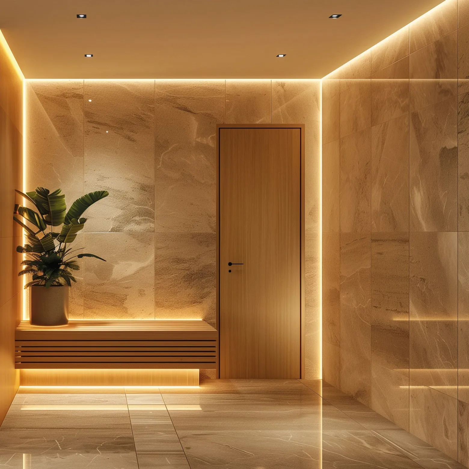 LED-nauha SAUNA, 3 000 K, pituus 200 cm, IP54, 24 V