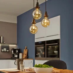 LED-pallolamppu Gold E27 2,5W lämmin valk., 220 lm