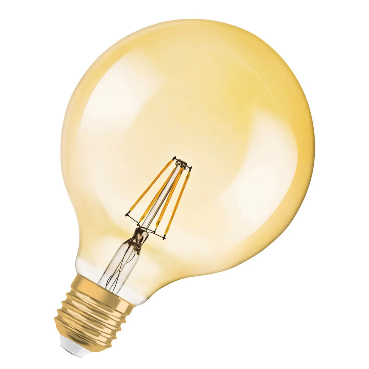 LED-pallolamppu Gold E27 2,5W lämmin valk., 220 lm